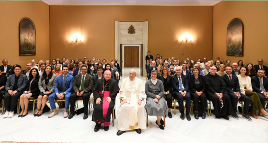 #EoF - Audiência com o Papa Francisco: 'Sejam testemunhas, não tenham medo, esperem sem se cansar'