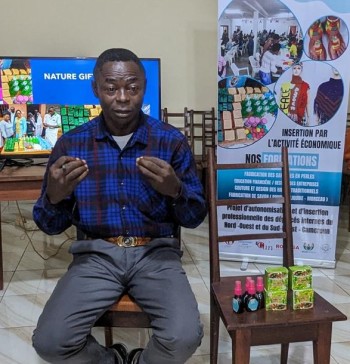 250523 25 Yaoundé National Gathering EoC Enterpreneurs Cameroon 04 Fabian Asong 350 rid